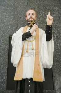 St. Francis Xavier’s Church statue