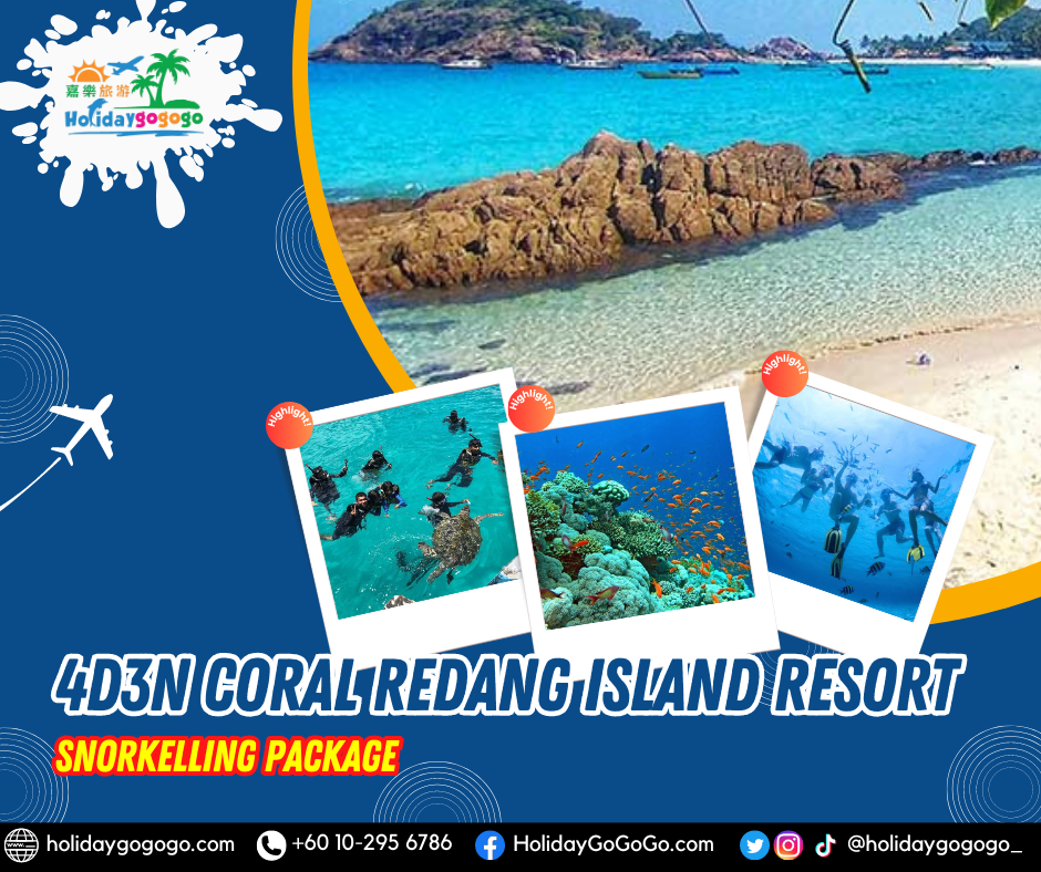 4d3n Coral Redang Island Resort, Snorkeling Package