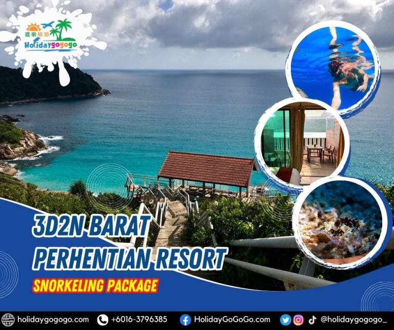 3d2n Barat Perhentian Resort Snorkeling Package