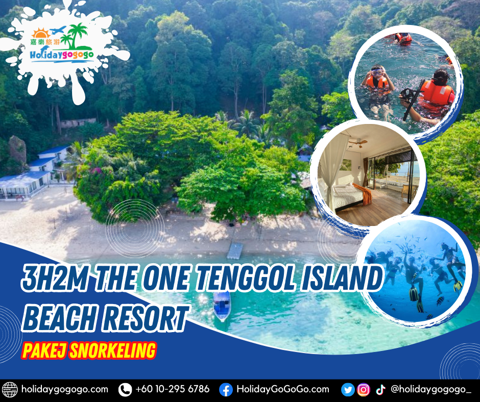 3h2m The One Tenggol Island Beach Resort Pakej Snorkeling