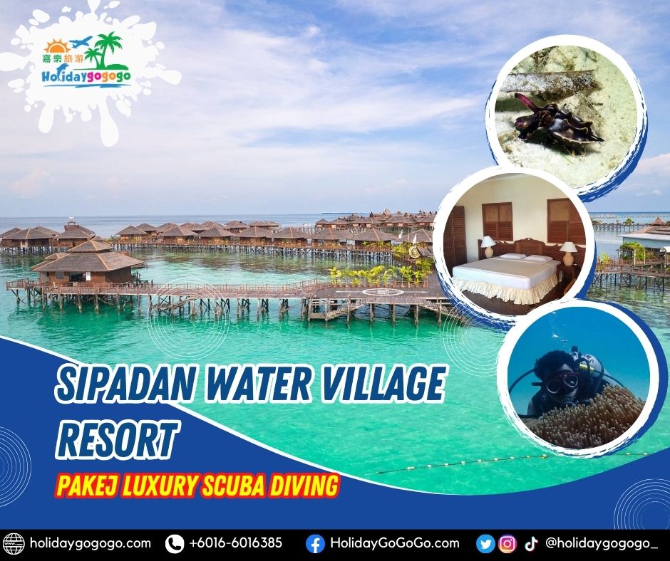 Sipadan Water Village Resort Pakej Luxury Scuba Diving