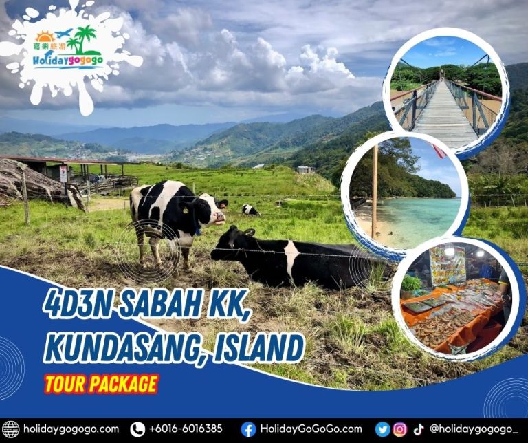 4d3n Sabah KK, Kundasang & Island Tour Package