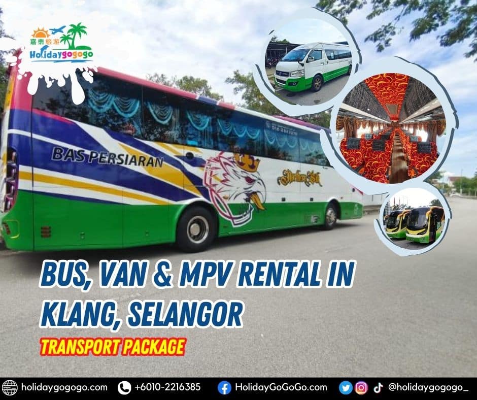 Bus, Van & MPV Rental in Klang, Selangor Transport Package