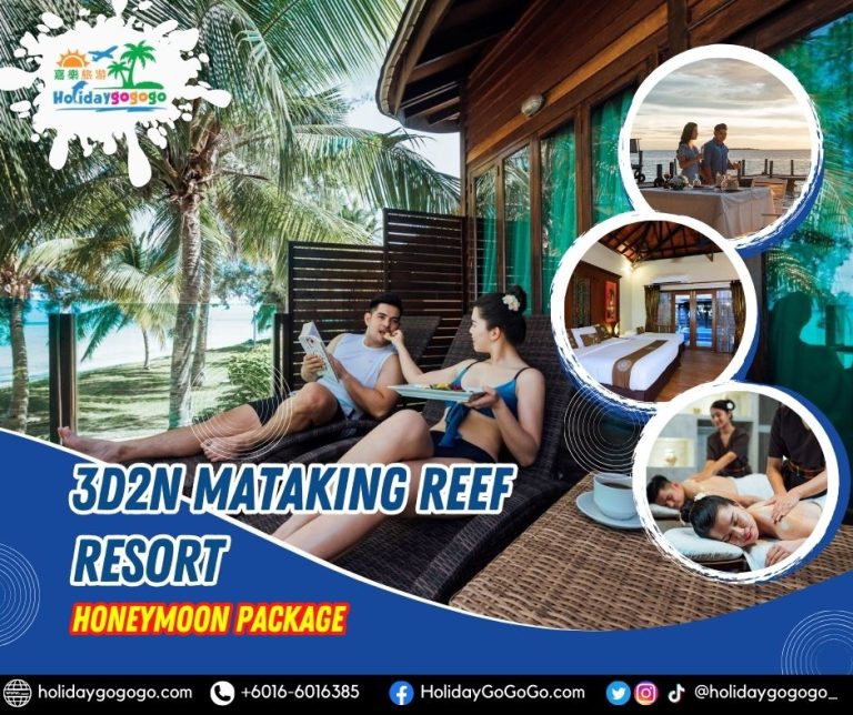 3d2n Mataking Reef Resort Honeymoon Package