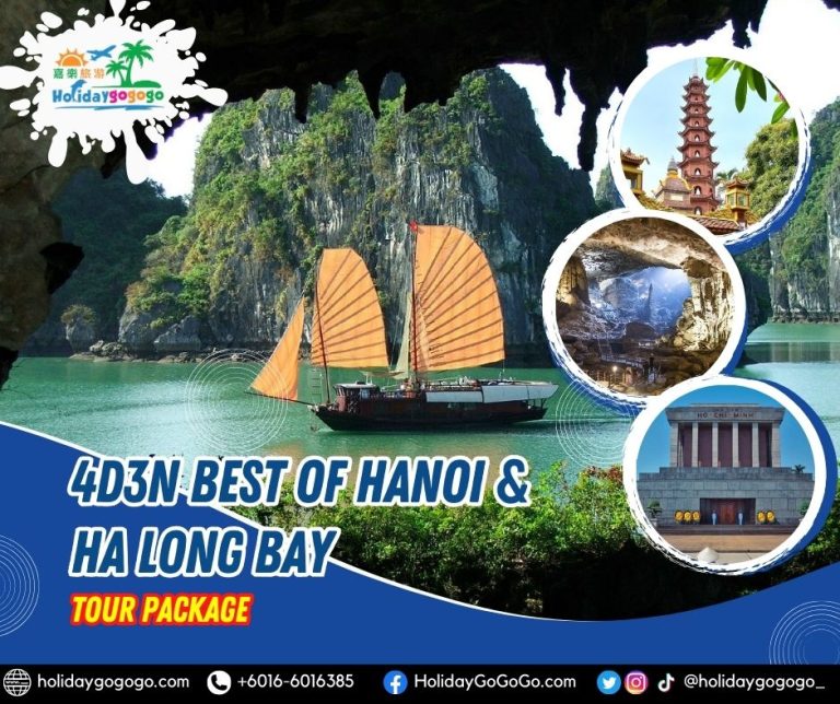 4d3n Best of Hanoi & Ha Long Bay Tour Package
