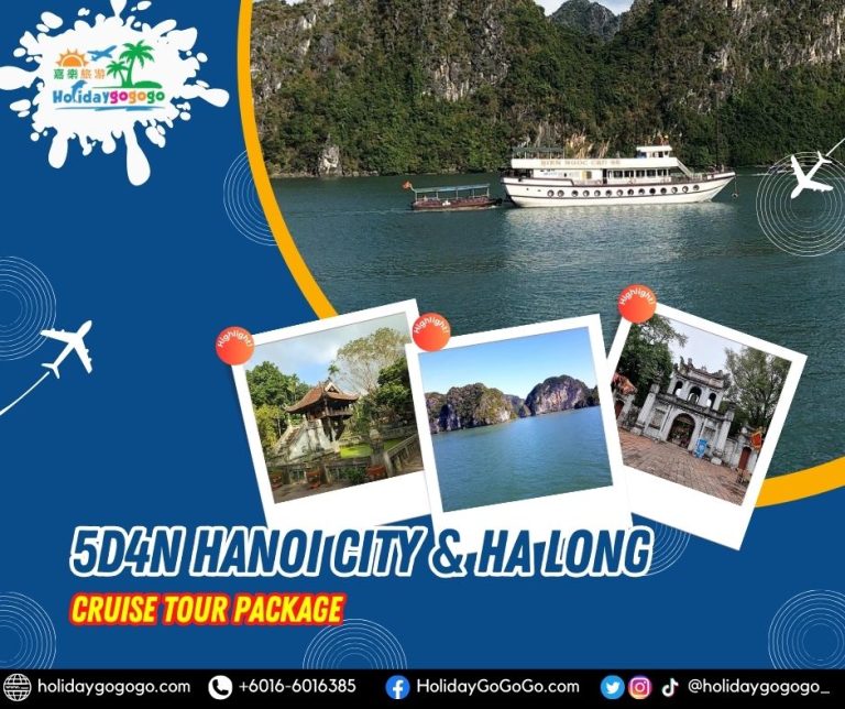 5d4n Hanoi City & Ha Long Cruise Tour Package