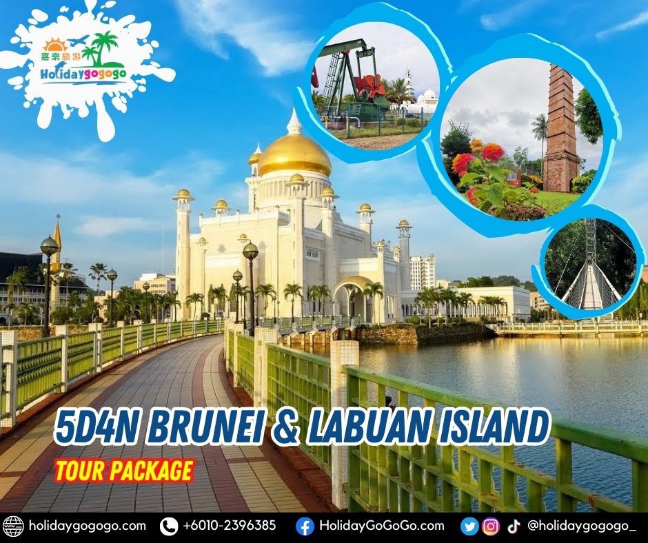 5d4n Brunei & Labuan Island Tour Package