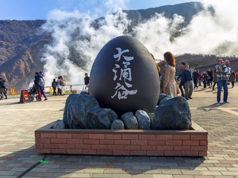 The Black Eggs of Hakone's Hell Valley